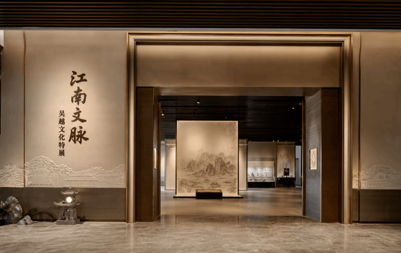 江南文脉展厅展示柜